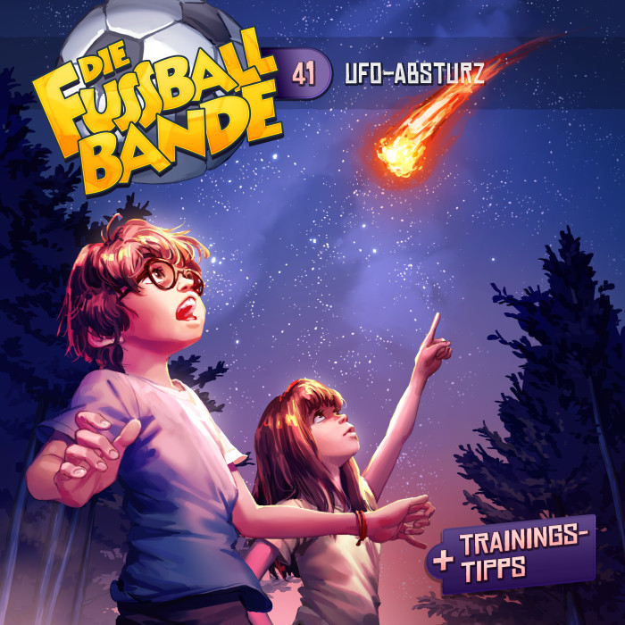 Cover - UFO-Absturz -  Feuerball vom Himmel, Staunende Kinder